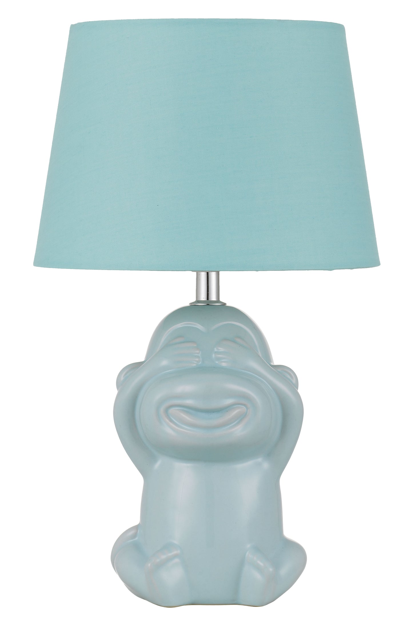 TFS CERAMIC TABLE LAMP 25wE27max H:380 D:215 BLUE/BLUE