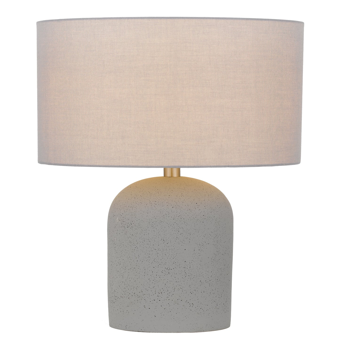 Cantolux TFS MED TABLE LAMP 25wE27max D:300 H:500 inline Swtch CONCRETE / SOFT GREY LINEN