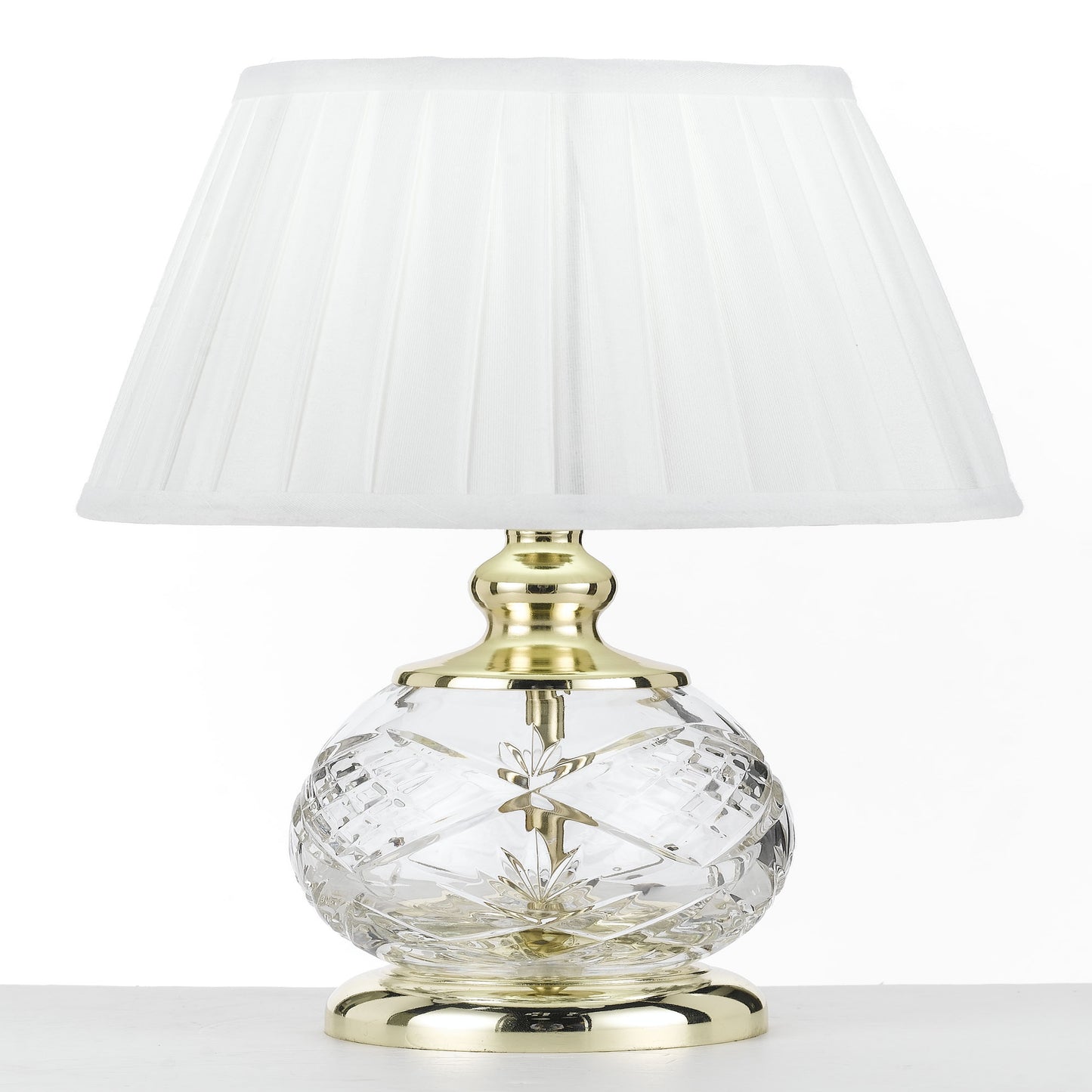 Murcia TFS TABLE LAMP 40wE14max. D:220 H:330 GOLD / WHITE