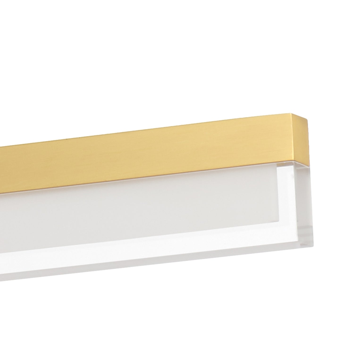 Solville TFS PENDANT 30wLED L1200 W20 H70 3000K DIM 2030Lm CAB 2m BRASS/BRASS CANOPY