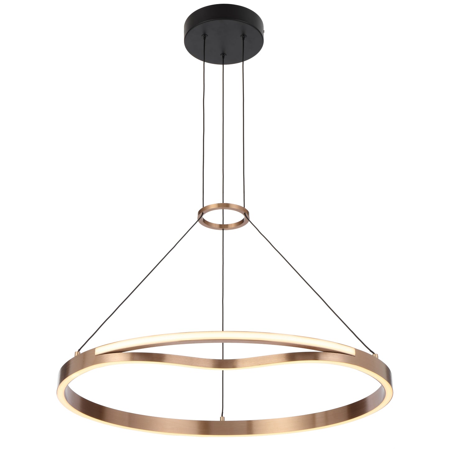 Altomont TFS 65CM PENDANT 38wLED 3000K DIM D650 CAB 2m 1470Lm COFFEE GOLD