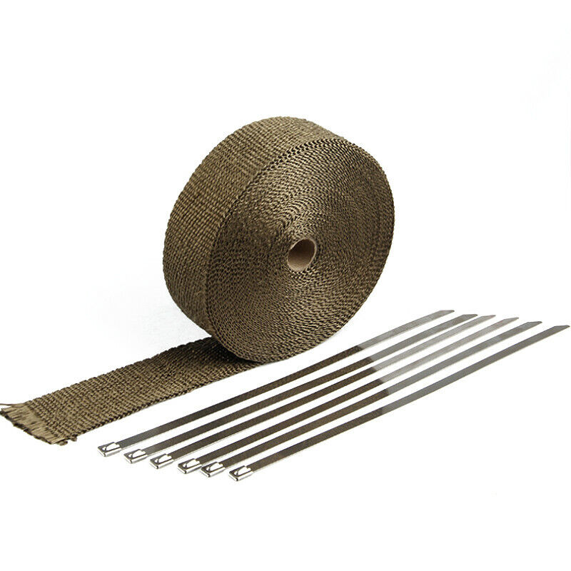 P&P Harley Exhaust Pipe Heat Wrap 15m - Reliable Heat Protection - Australia
