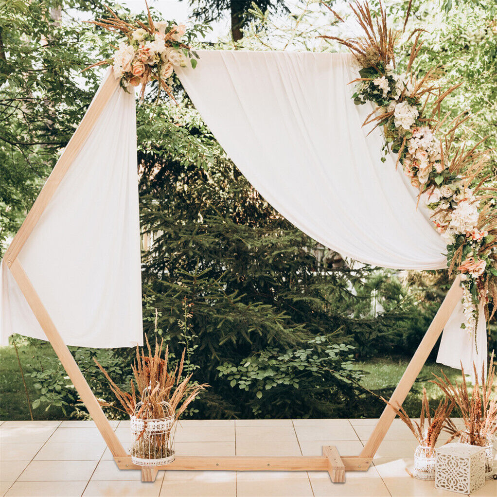 P&P Gorgeous Wedding Arbor Wedding Backdrop Stand Wooden Arch f Garden Wedding Party