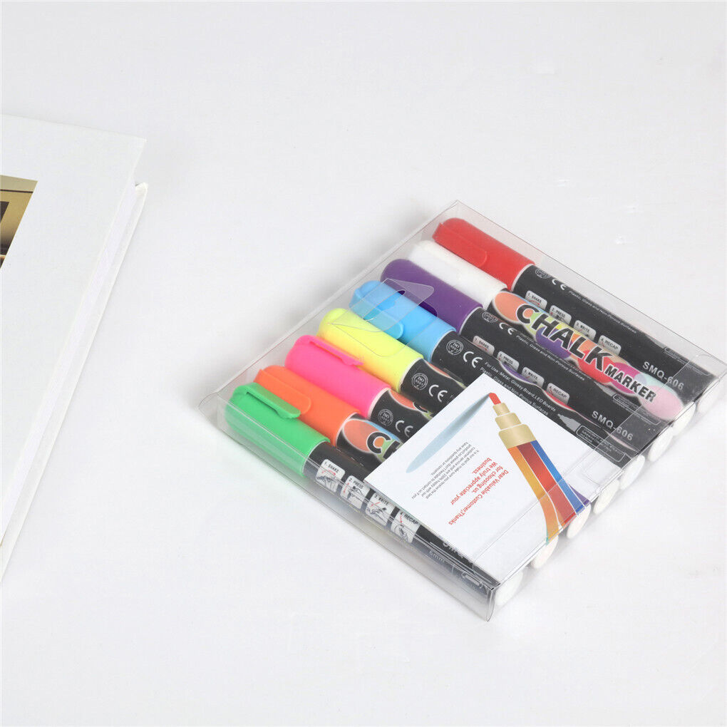 8-pack-liquid-chalk-markers-erasable-chalkboard-neon-pens-f-crafts-signs-windows