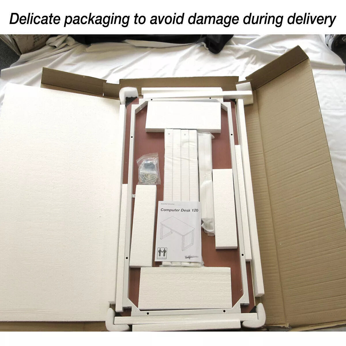 Modern White Marble Desk – Buy Now for a Stylish Office in Australia