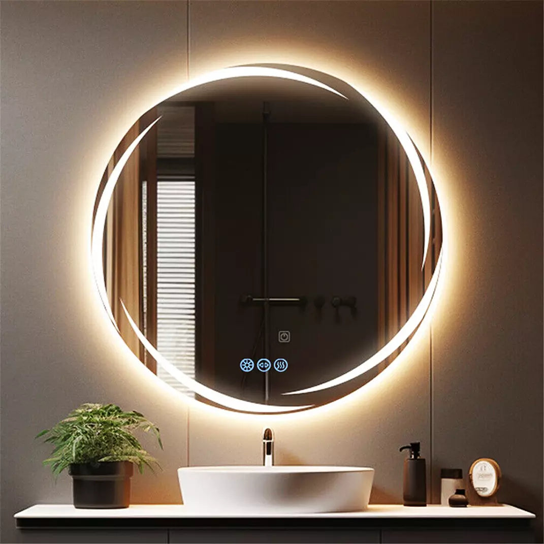 Buy Round LED Bathroom Mirror Australia