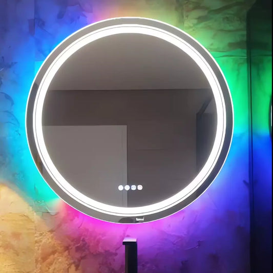 Round LED RGB Mirror Australia