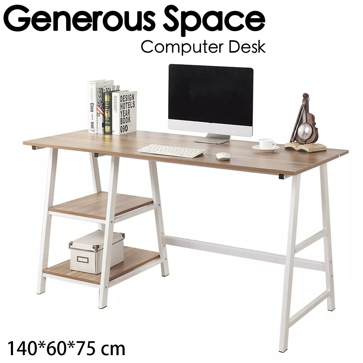 Ladder-Style Laptop Desk with Storage – Ideal for Australian Workspaces – Buy Online