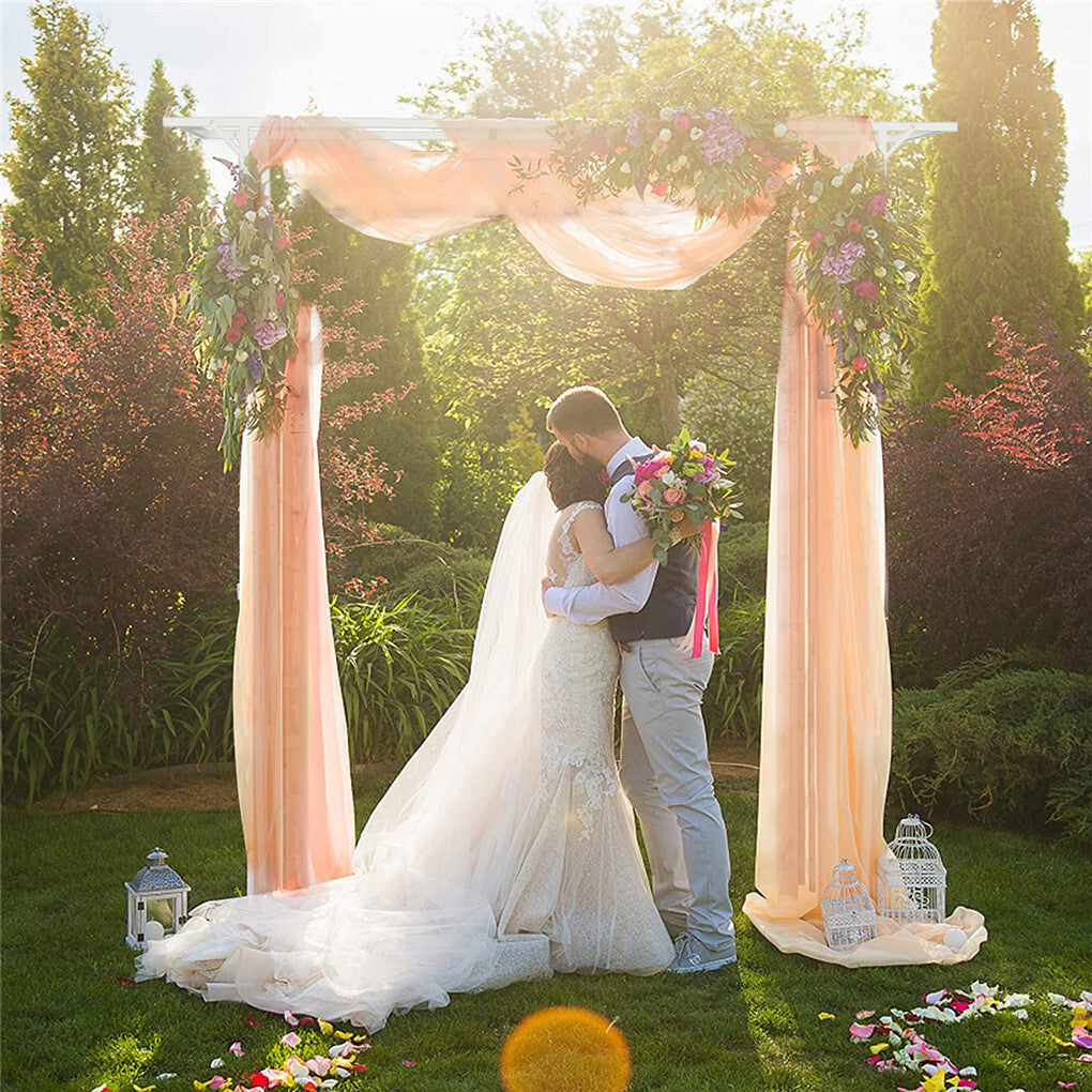 Robust metal arch suitable for Australian outdoor ceremonies