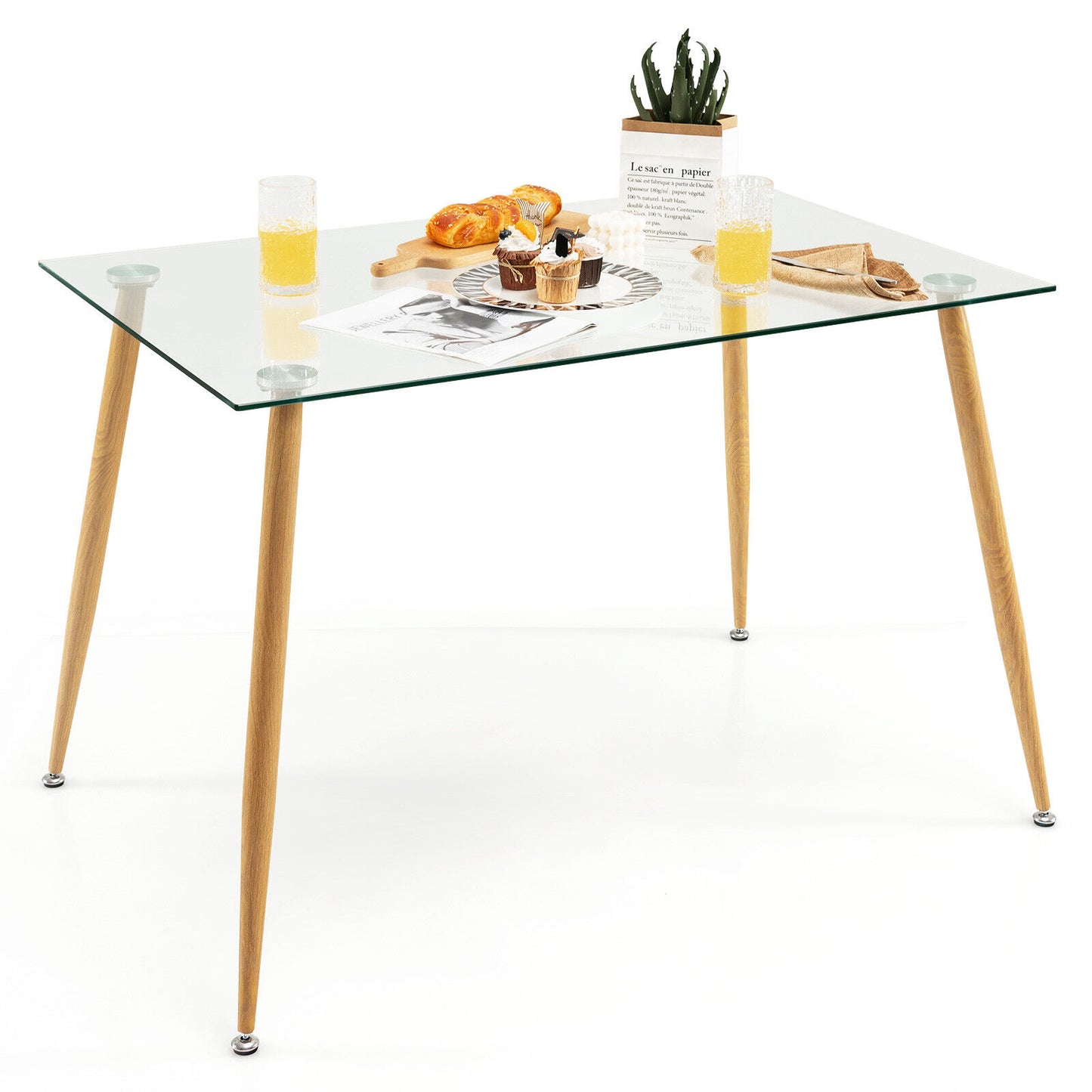 Shop Tempered Glass Dining Table – Best Price Online