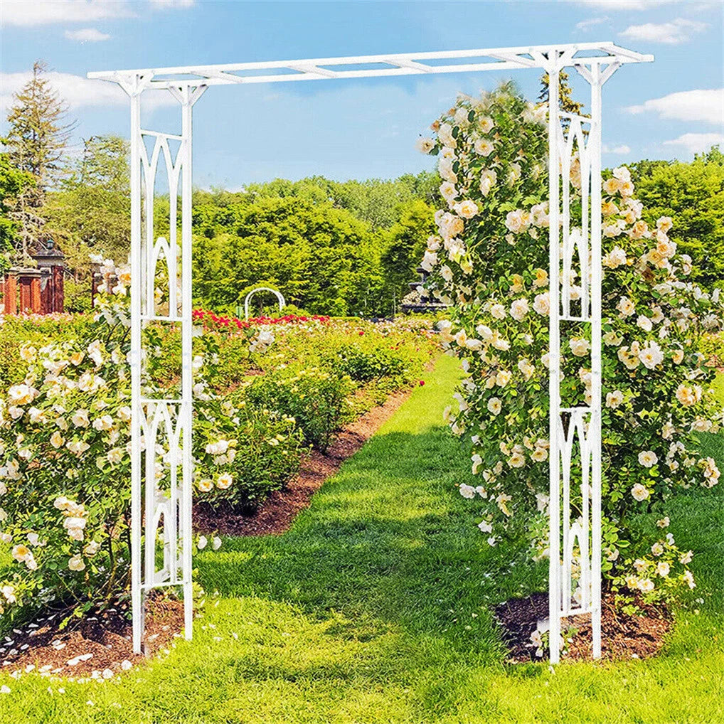Wedding Arbor Arch for Garden Pathways and Climbing Flowers
