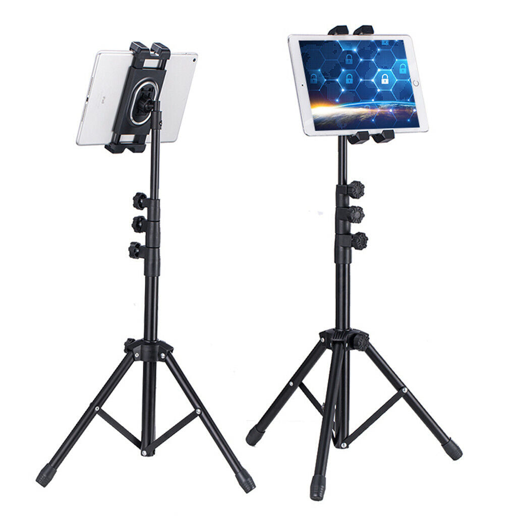 stable-triangle-floor-tripod-tablet-stand-360-rotation-for-iphone-samsung-ipad