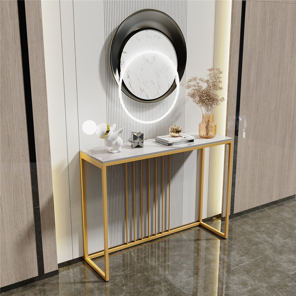 P&P Slim Hallway Console Table Entryway Living Room Side End Table Narrow Storage