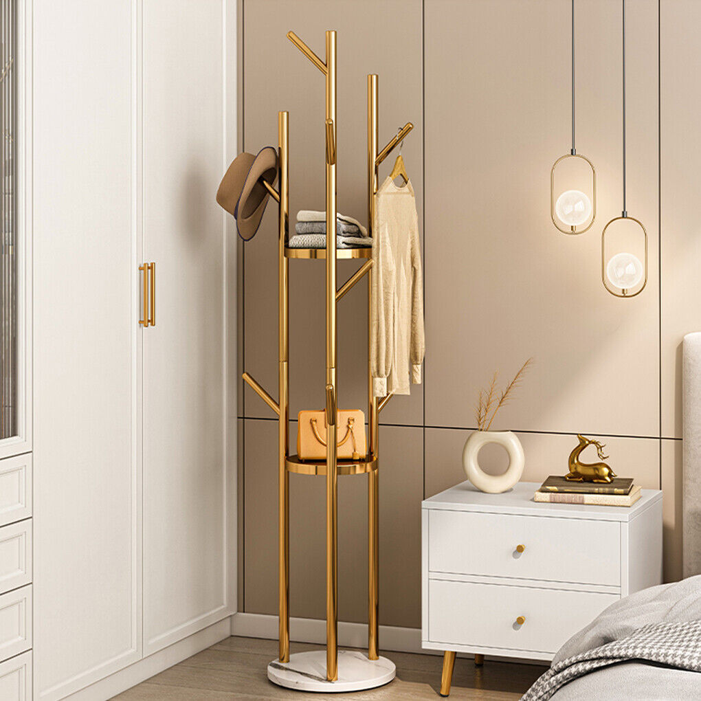 heavy-duty-marble-coat-rack-stand-tall-clothes-rail-hanger-f-bedroom-office-hall