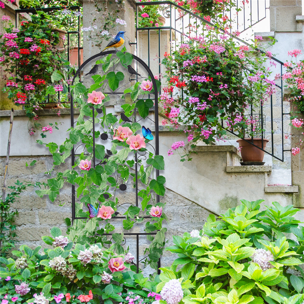 P&P 2Pack Large Garden Trellis Heavy Duty Patio Screen Deck Privacy Fence Wall Panel