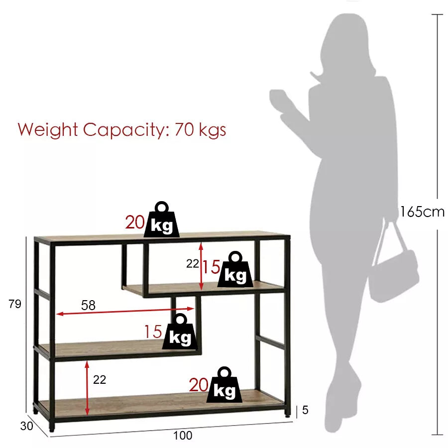 Elegant 4-tier console table, shop now in Australia
