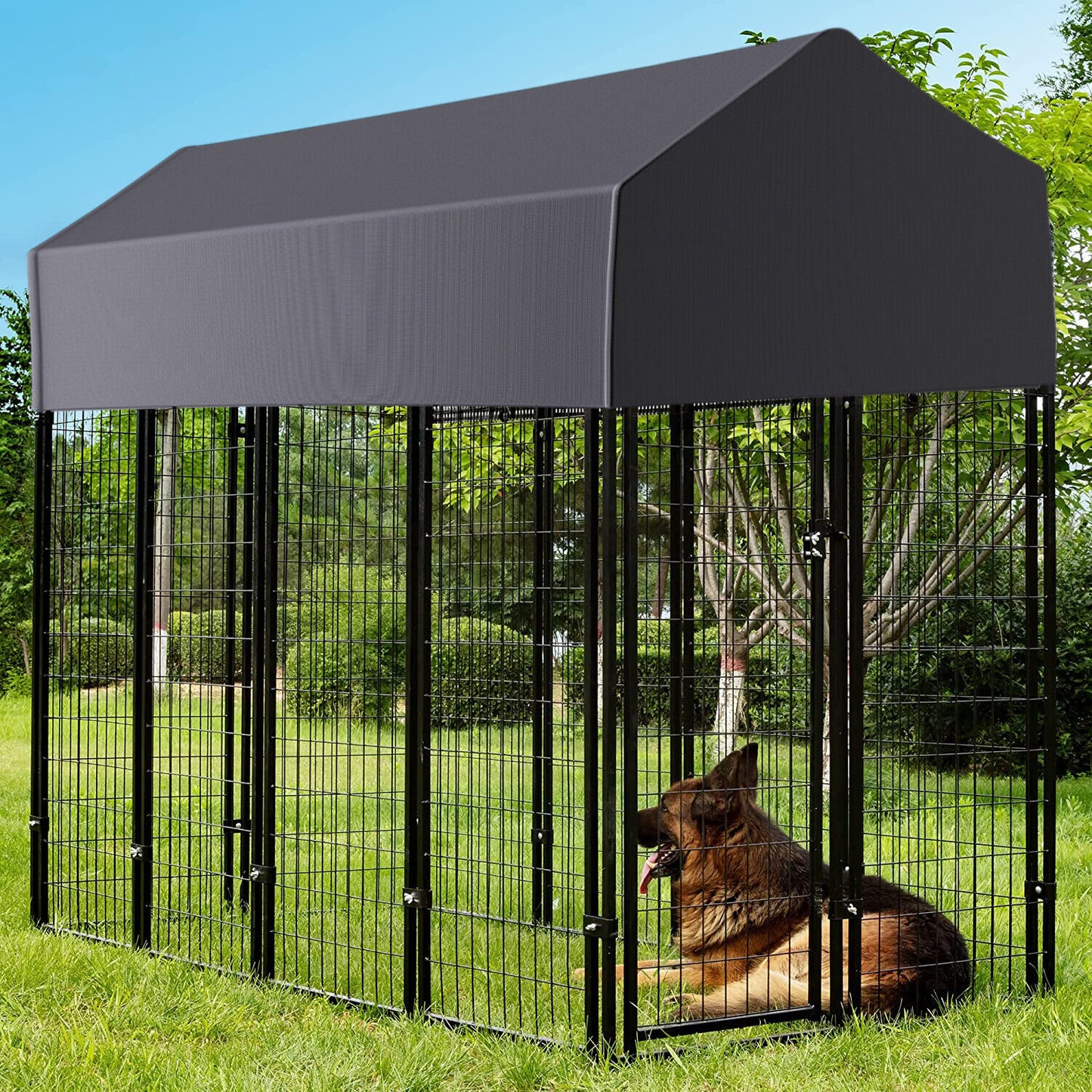 Buy Jumbo Outdoor Dog Kennel & Heavy Duty Pet Playpen AU