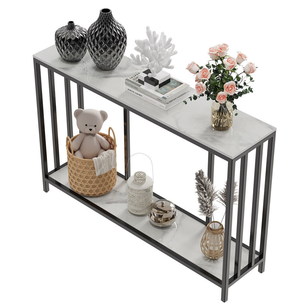 Shop 2-Tier Marble Console Table – Ideal Addition to Your Australian Home