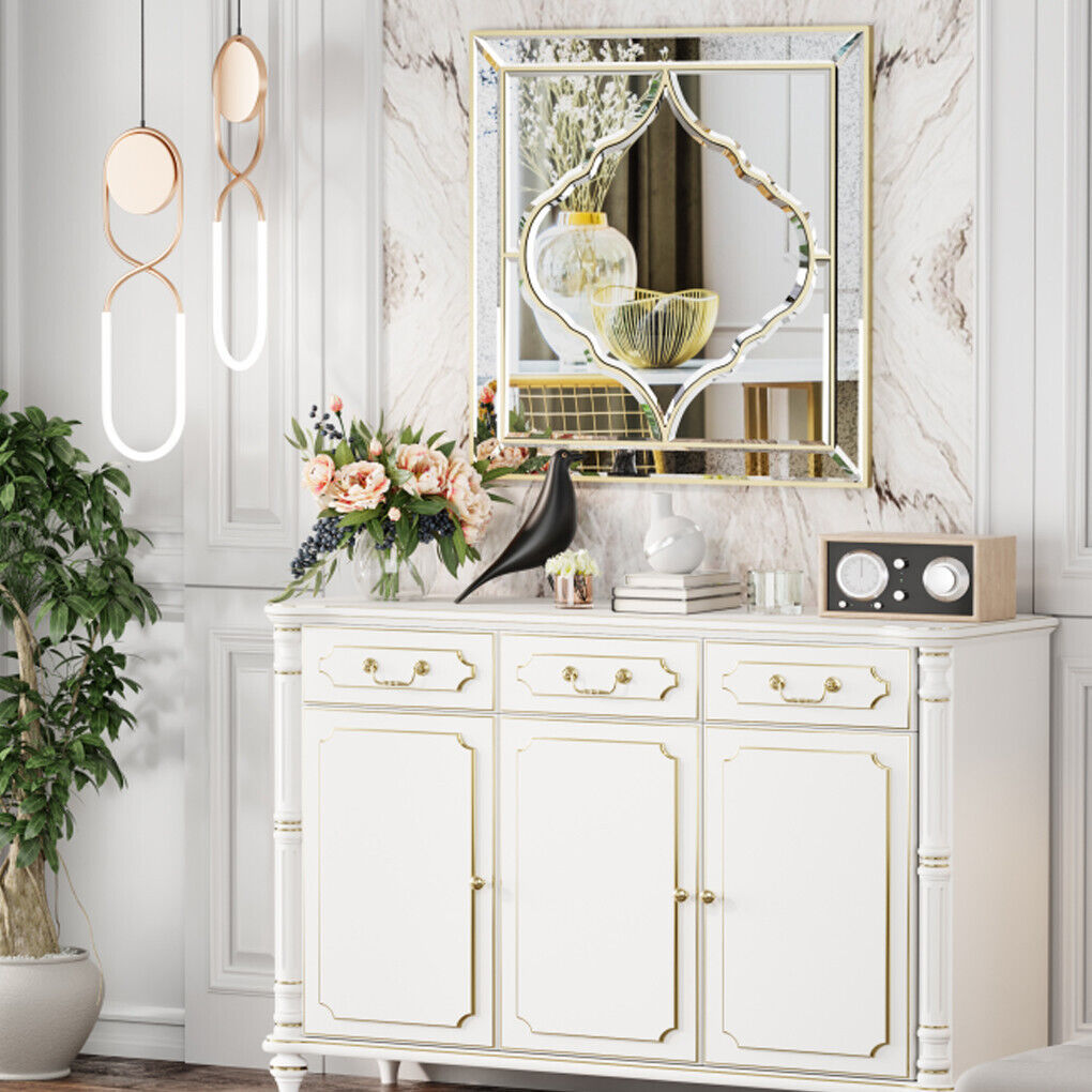 Buy Large Asymmetrical Wall Mirror – Abstract Art Living Room AU