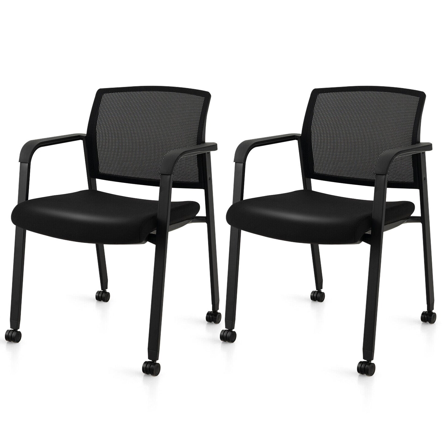 Buy Stackable Office Guest Chairs – 2 Mesh Seats Australia