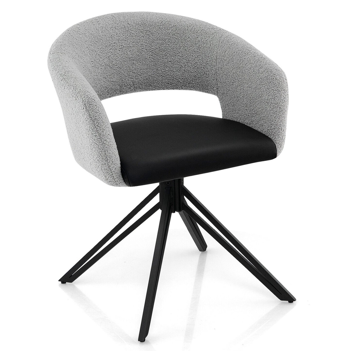 Buy Swivel Accent Chair with Steel Legs in Australia