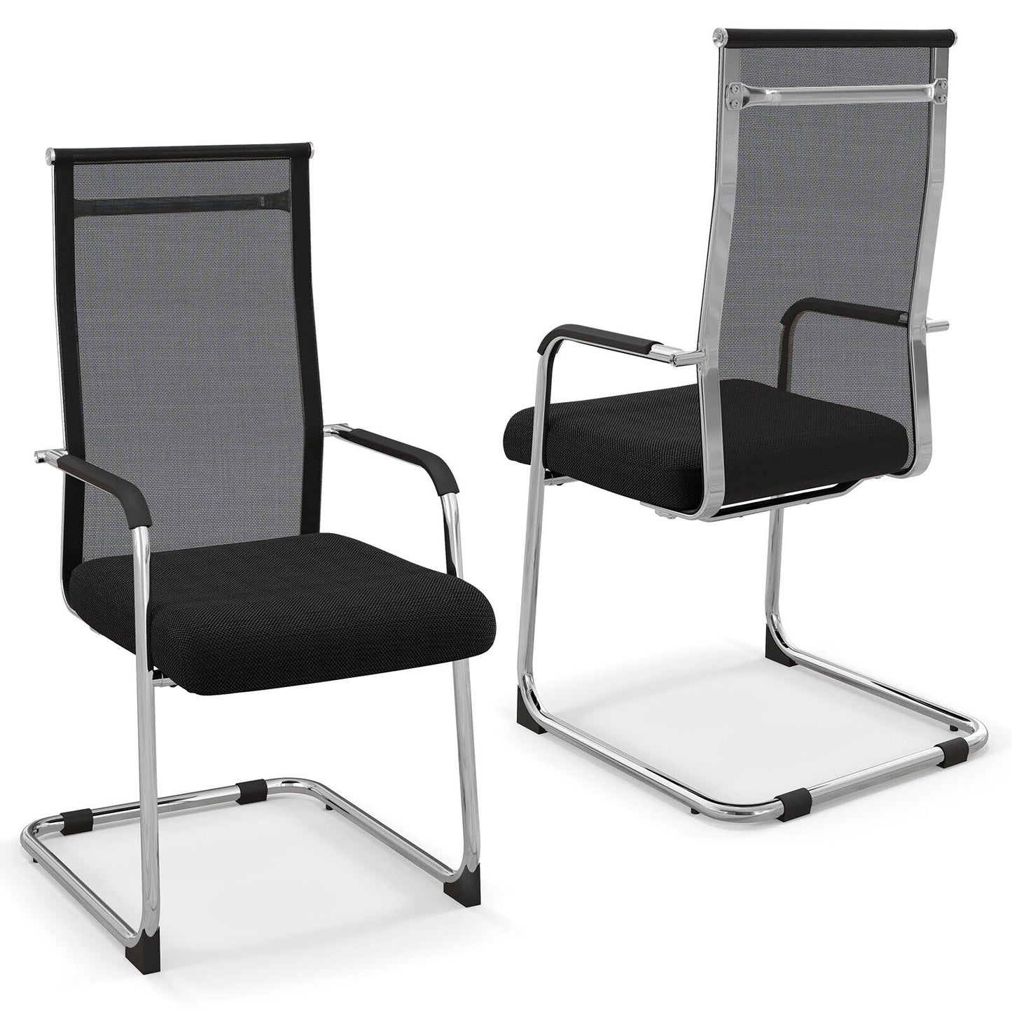 Buy Set of 2 Office Guest Chairs – Shop Mesh Seats Australia