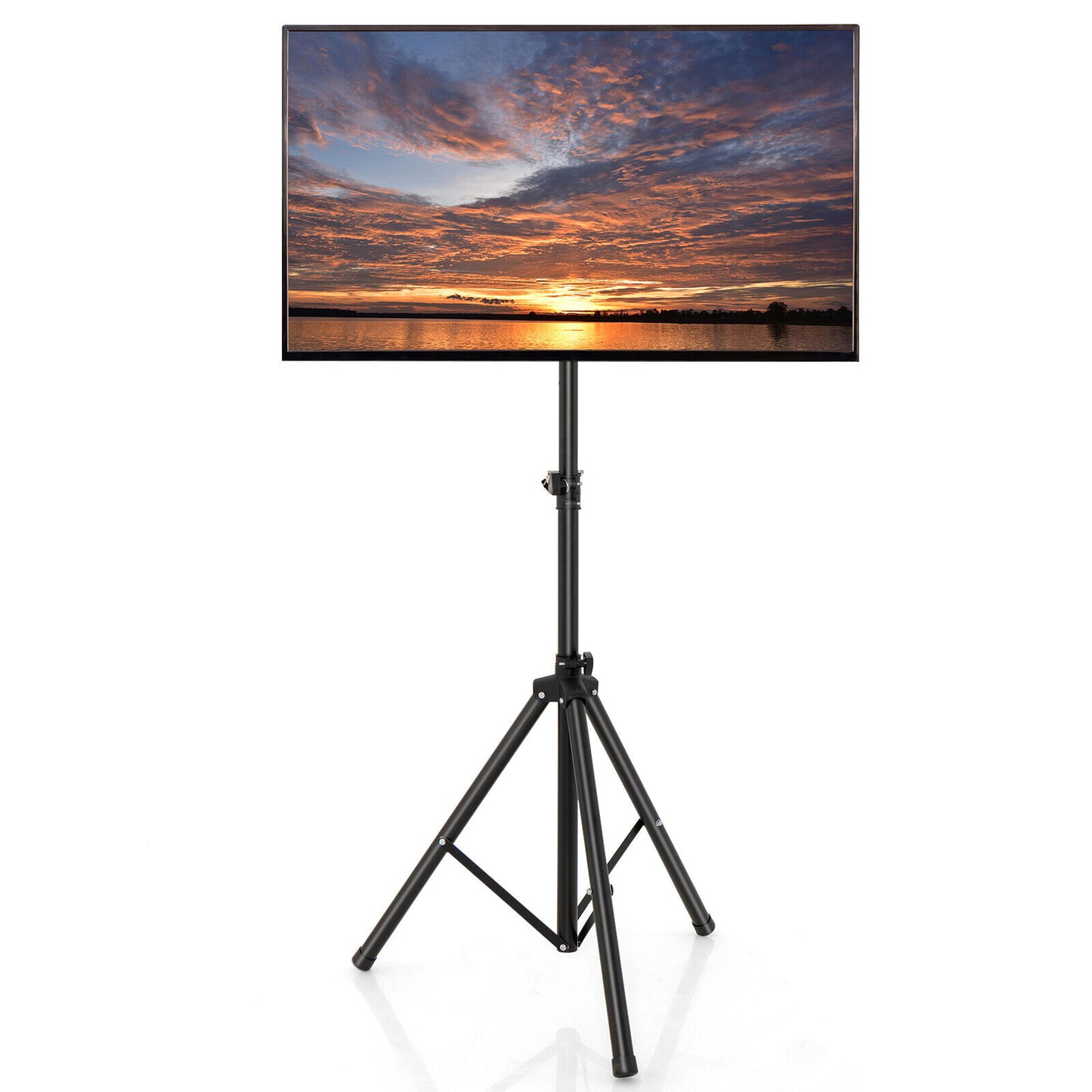 height-adjustable-tv-stand-lcd-flat-panel-tv-tripod-with-35-kg-weight-capacity