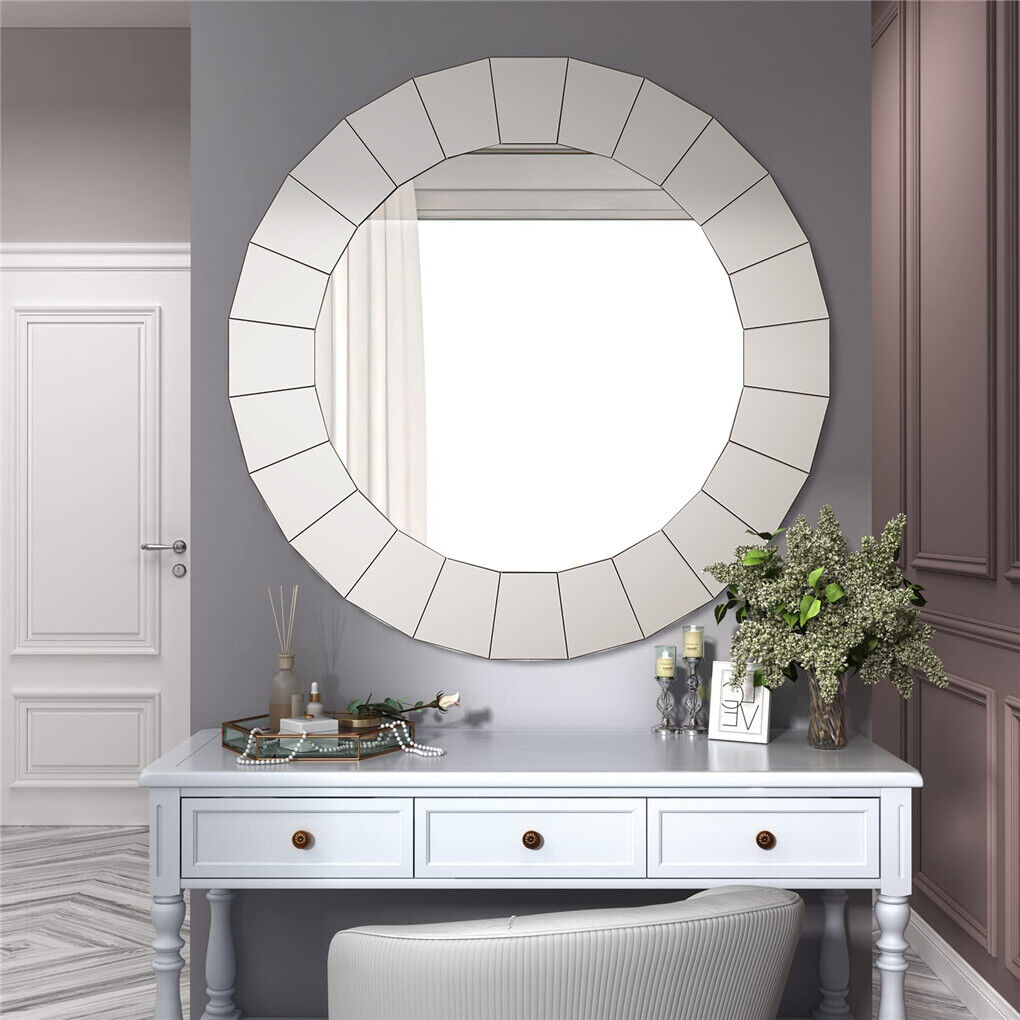 Shop Now Silver Circle Vanity Mirror – Waterproof AU