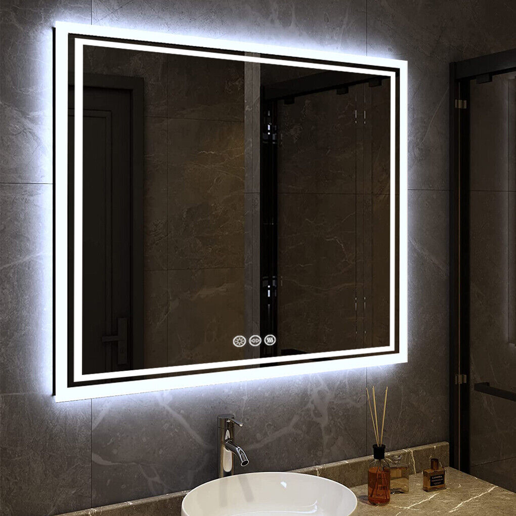 Buy Online Energy Saving Backlit Bathroom Mirror – Anti Fog AU