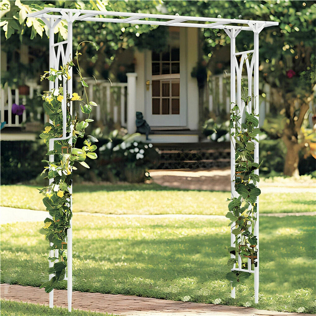 Wedding Arbor Arch for Garden Pathways and Climbing Flowers