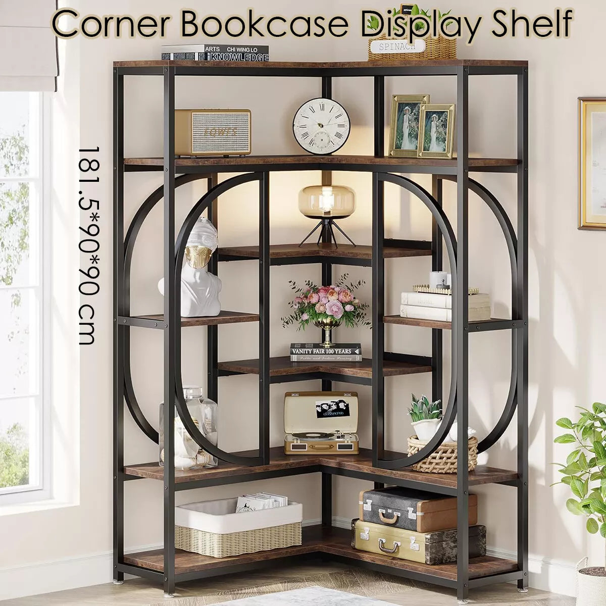 Modern 7-Tier Book Rack Australia