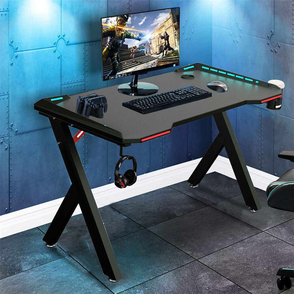 Shop the P&P 1.2M RGB Gamer Desk with Cup Holder in Australia