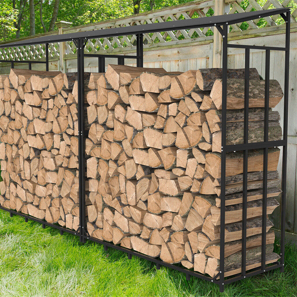 Shop the P&P 1.8M Outdoor Metal Log Store now, available in Australia