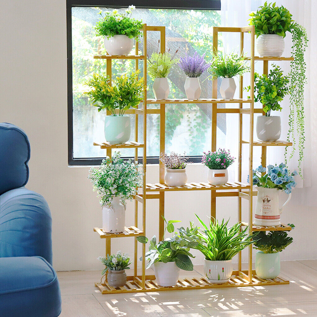 extra-large-flower-stand-plant-rack-shelf-bamboo-plant-display-storag-rack-unit