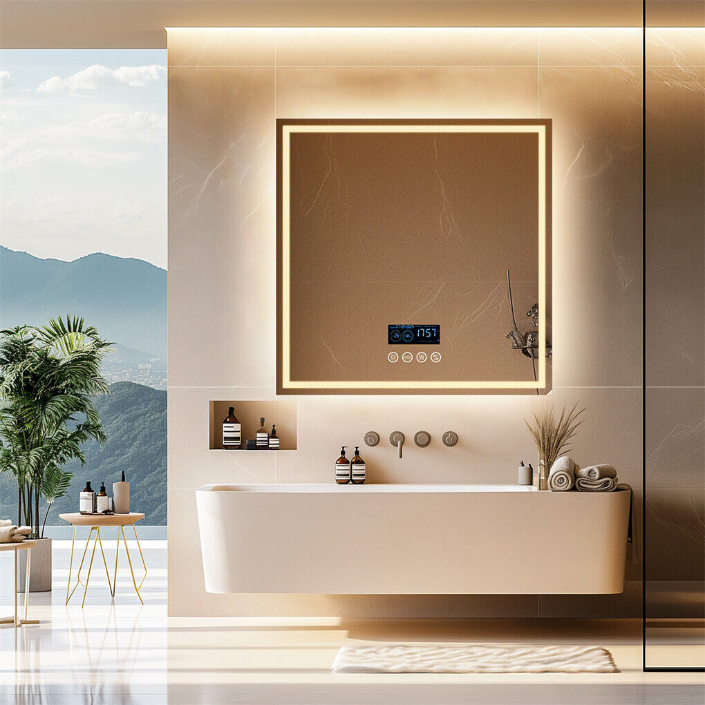 Buy LED Bathroom Mirror Online with Bluetooth – Fast Australia Shipping