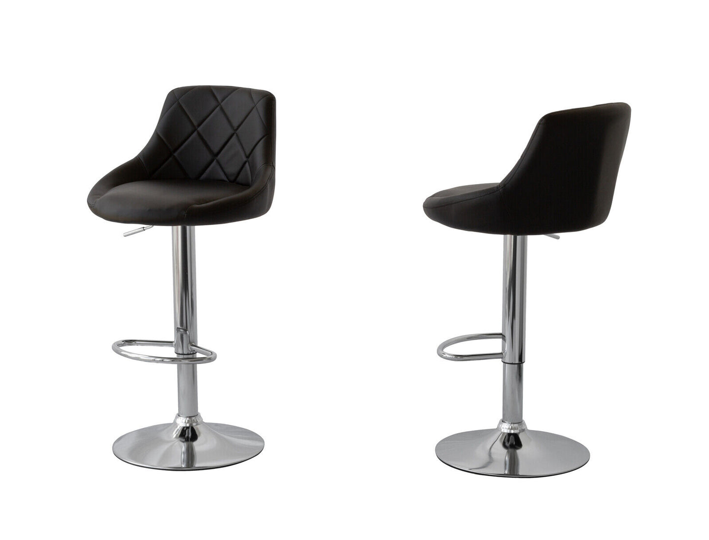 Hacienda 2 Diamond Leather Barstools - Buy Online & Save
