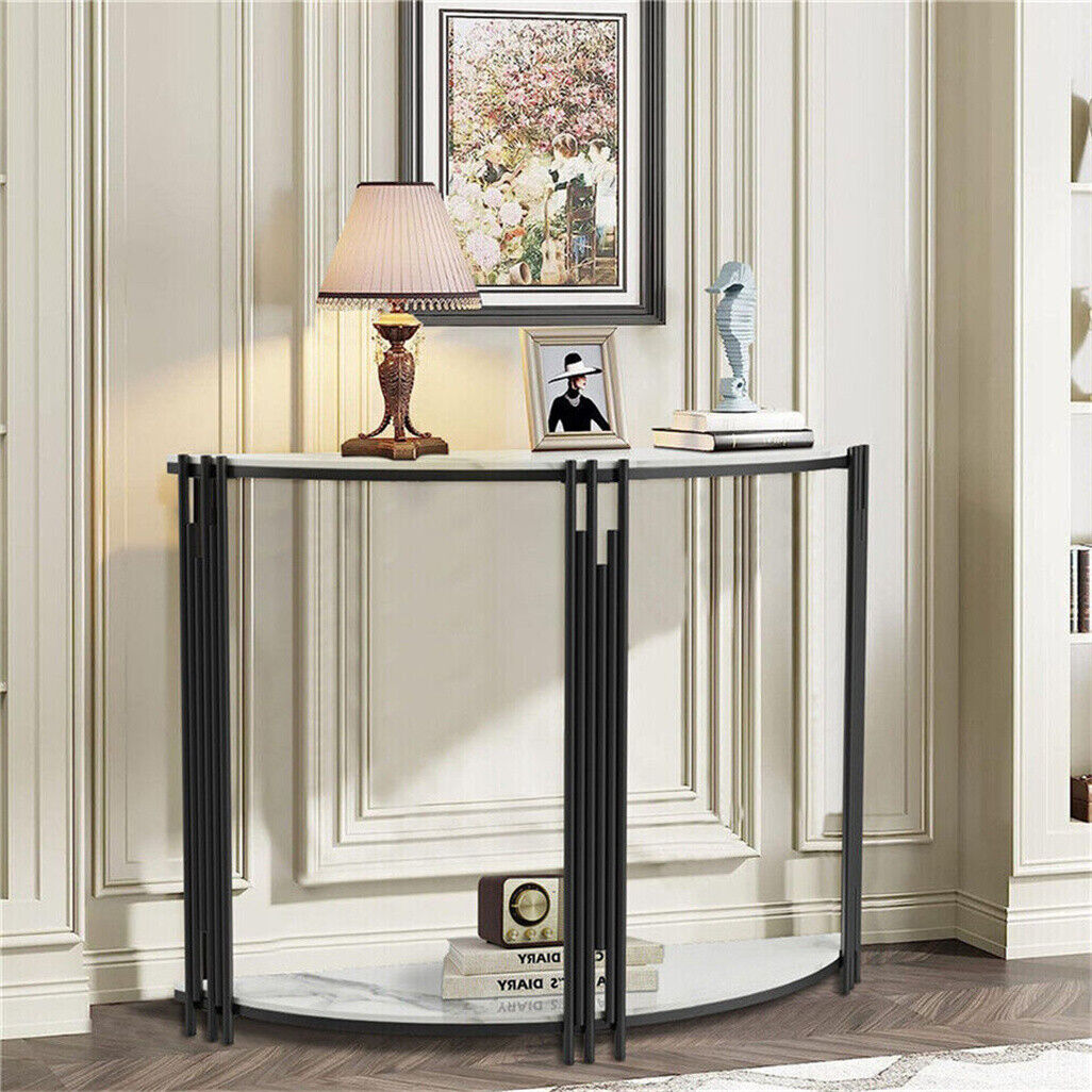 Buy P&P Half Moon Marble Console Table – Beautiful Design for Australian Homes