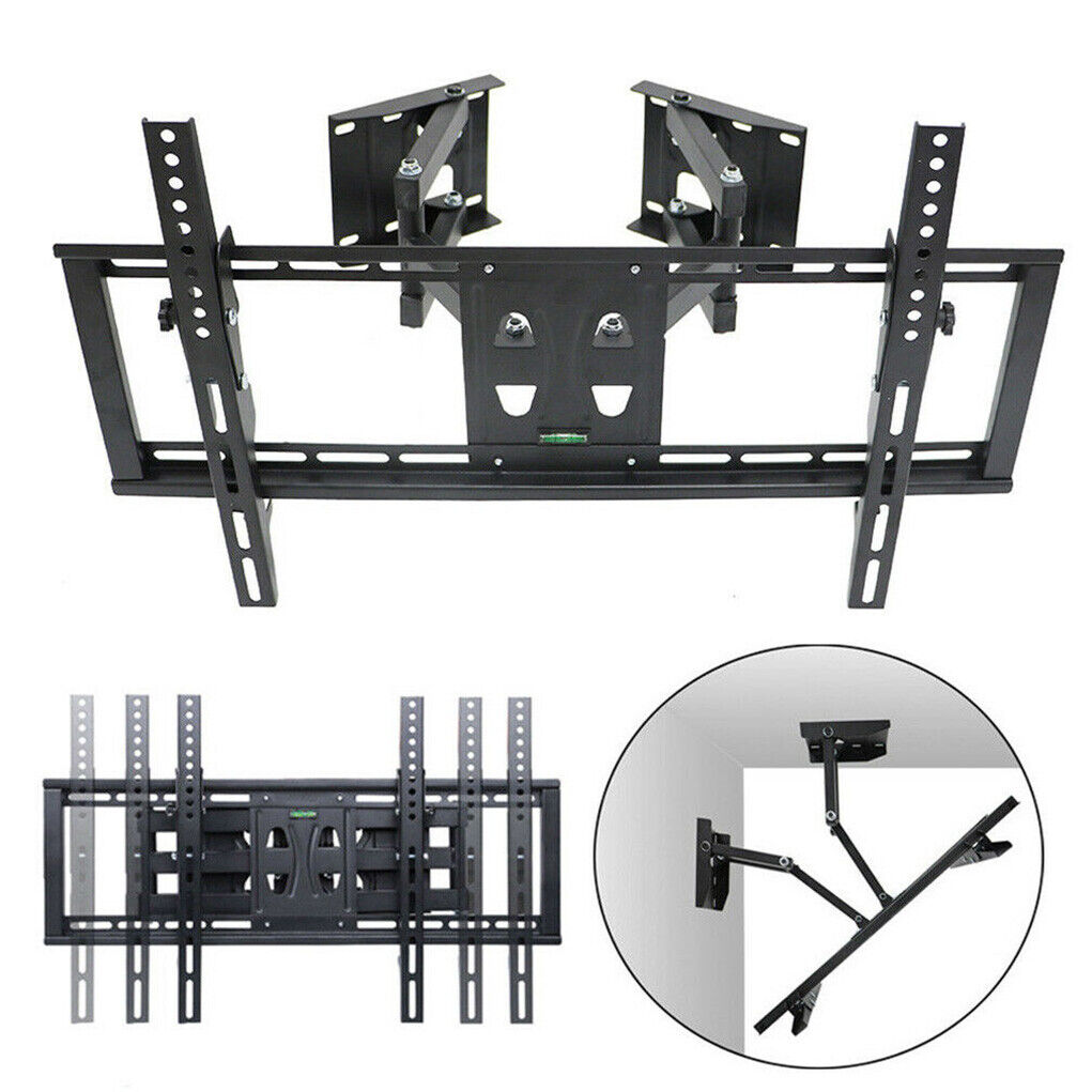 tilt-swivel-tv-corner-wall-bracket-uhd-oled-lcd-led-42-46-50-55-60-65-inch