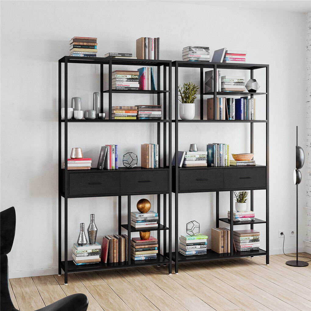 tall-bookshelf-industrial-display-standing-shelf-units-file-cabinet-with-drawers