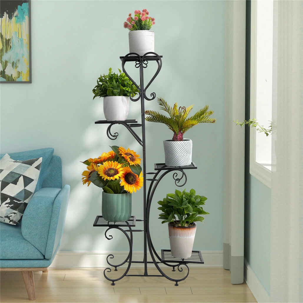 wider-thicker-metal-5tier-plant-stand-flower-holder-racks-shelf-organizer-indoor
