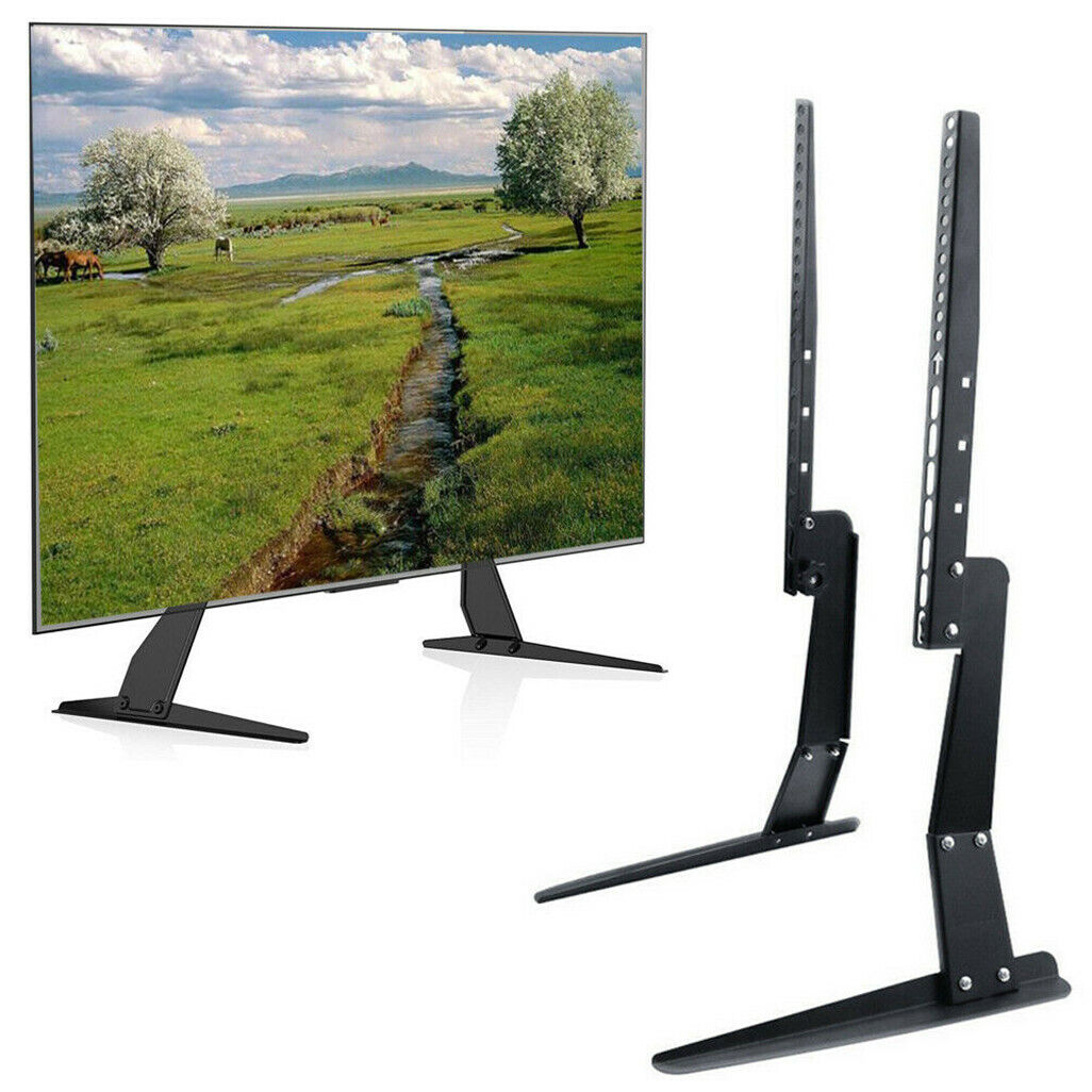 strong-solid-steel-desk-tabletop-tv-mount-riser-stand-adjustable-height-legs