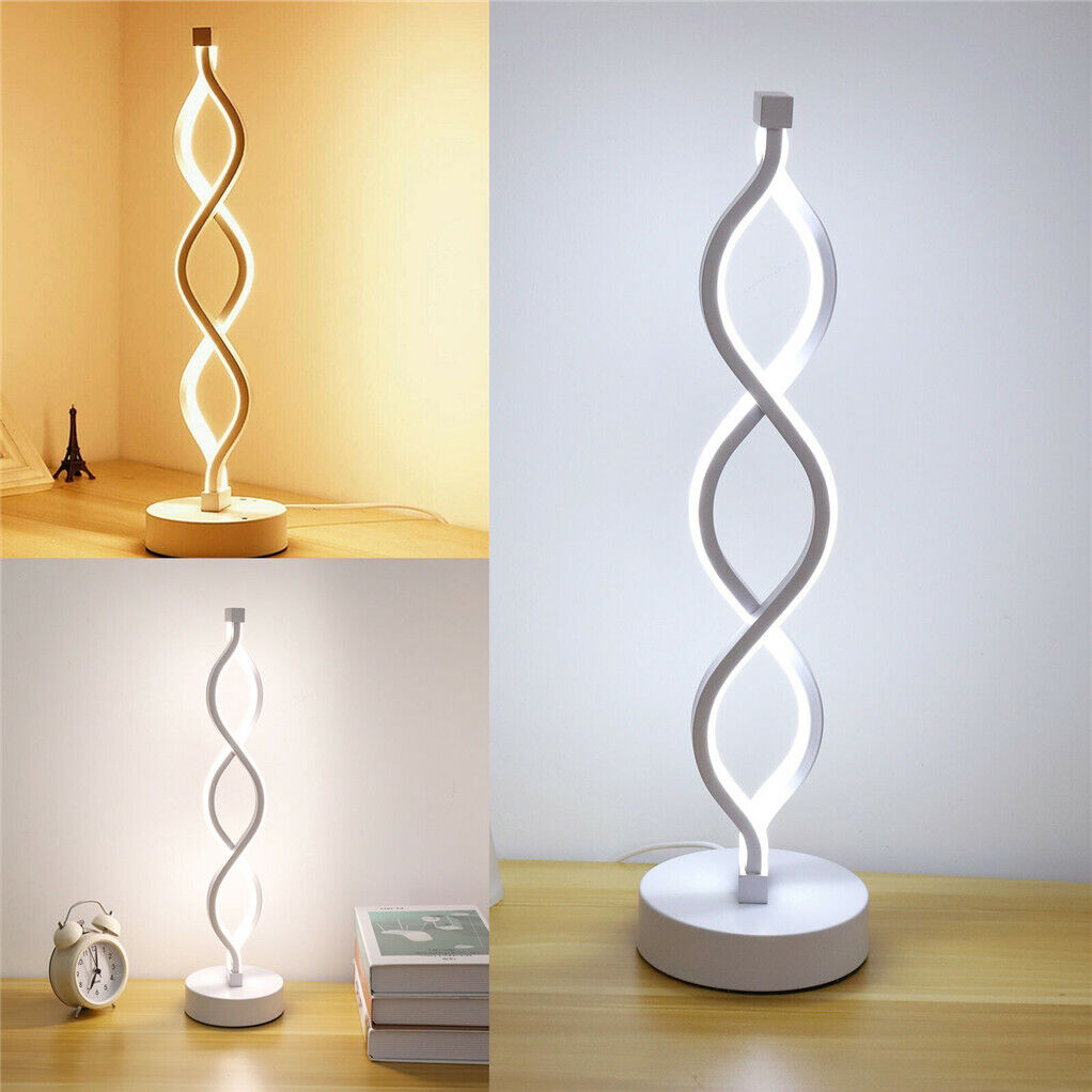 Shop LED Spiral Table Lamp Dimmable - Australia Deals