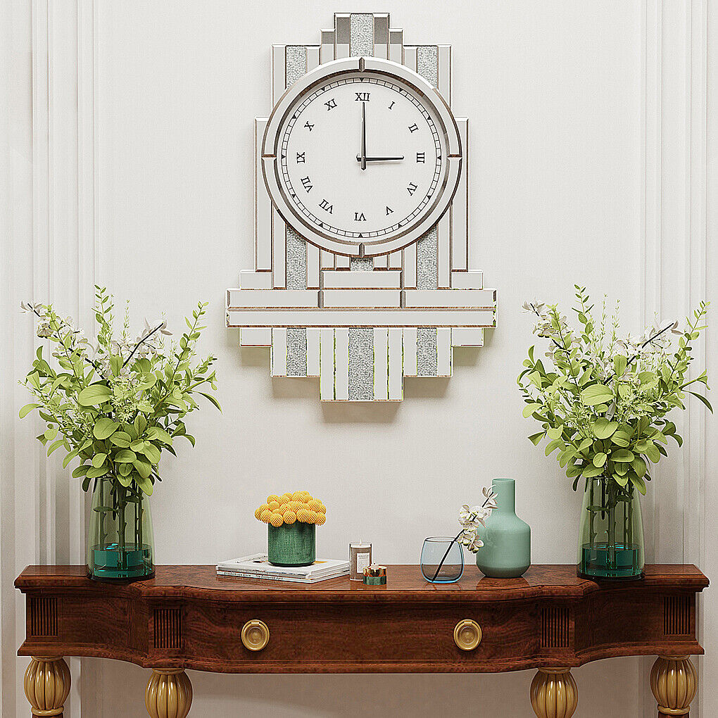 Buy Large Sparkle Bling Wall Clock – Silent & Decorative AU