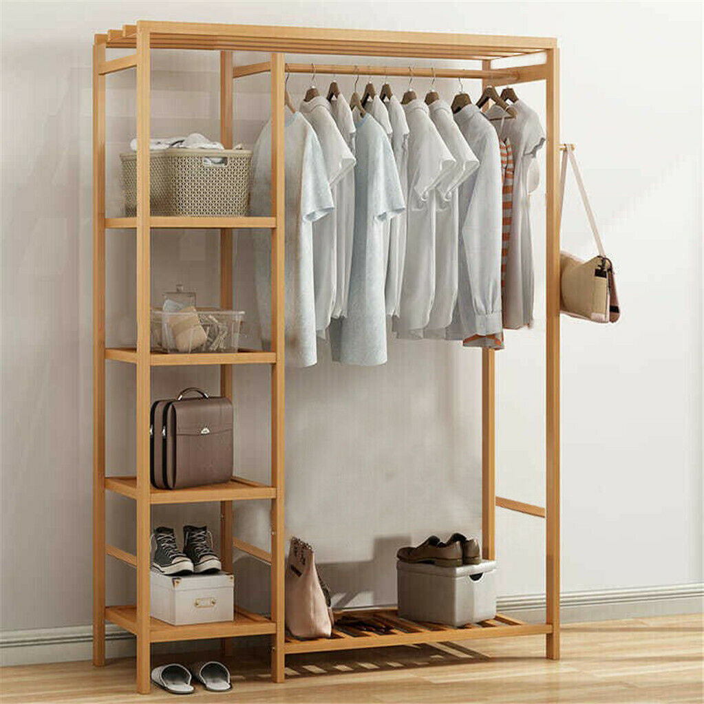 Buy Wooden Clothes Hanging Stand & Shoe Rack Online AU