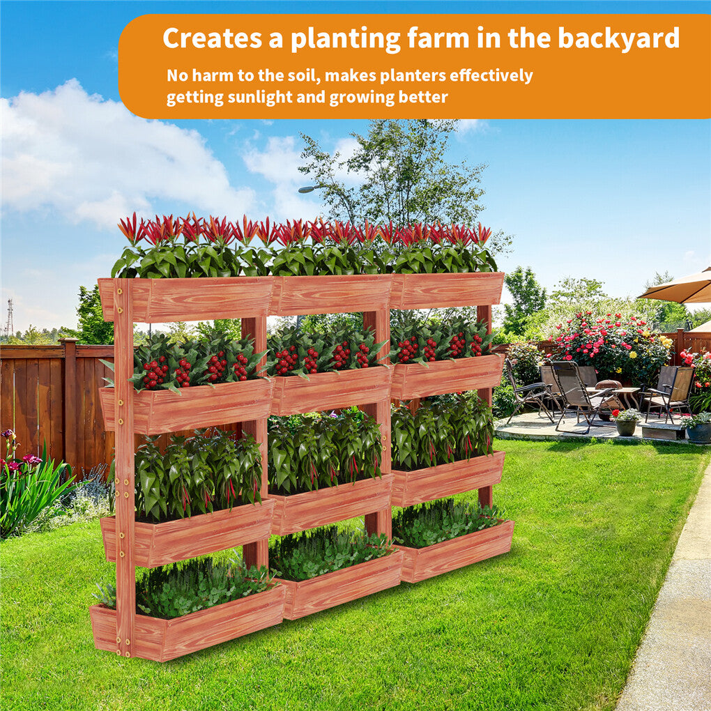 Shop the Stylish P&P Wooden Ladder Garden Bed Stand Now – Perfect for Gardens in Australia