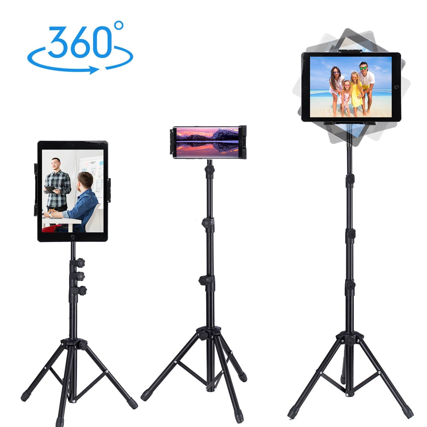 reinforced-tablet-floor-tripod-stand-height-adjustable-ipad-phone-mount-holder