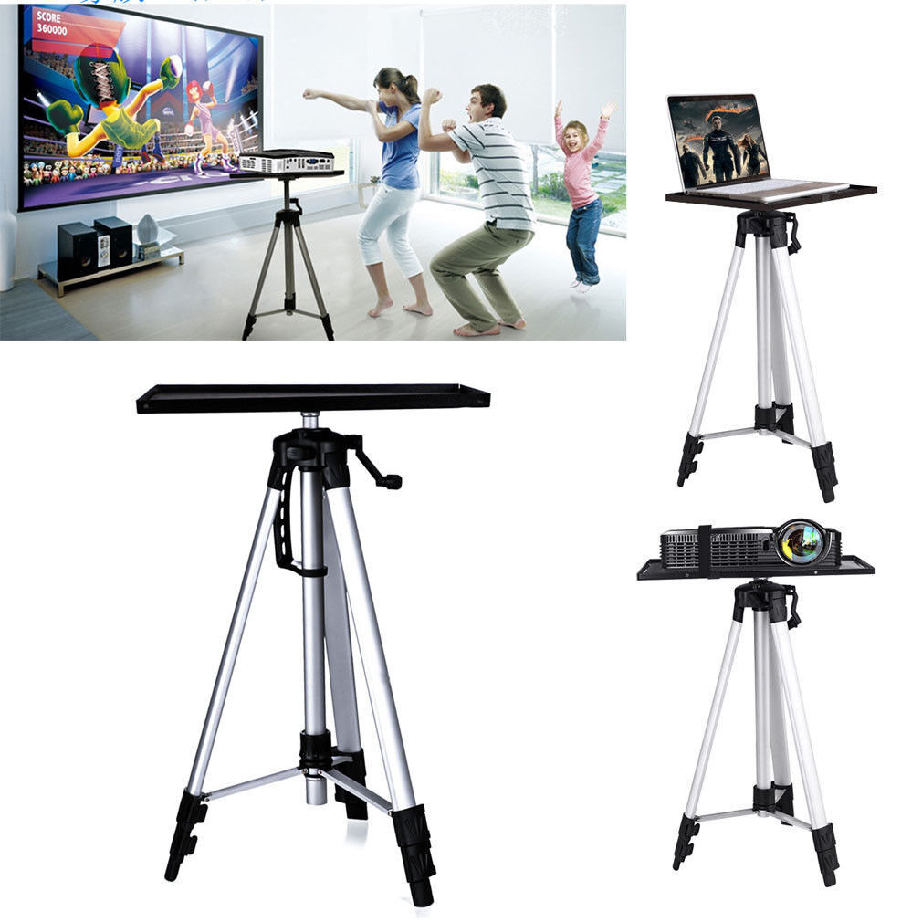 portable-projector-laptop-travel-tripod-mount-holder-stand-height-adjustable-au