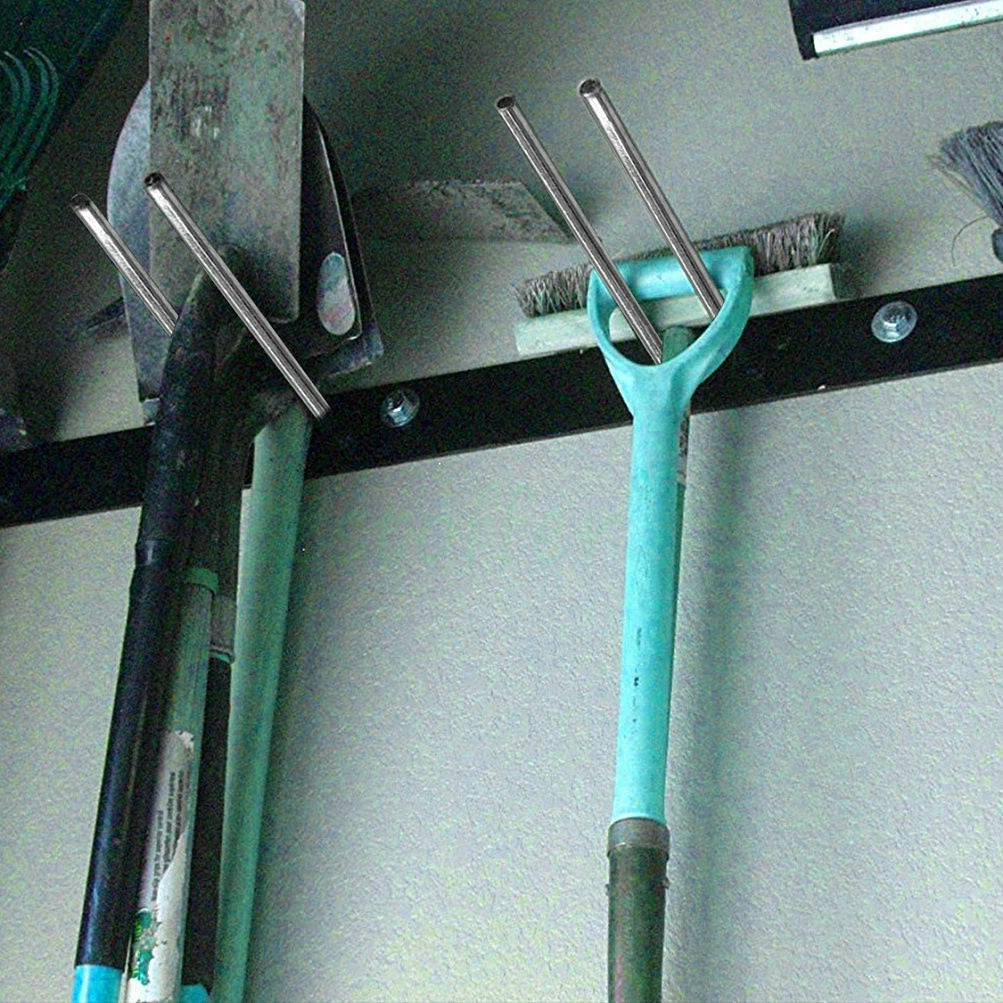Wall-Mounted Heavy Duty Garden Tool Organizer