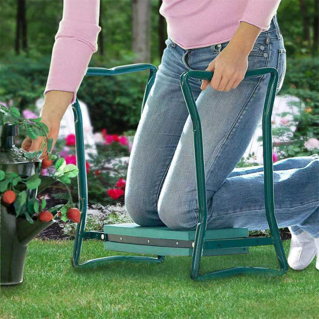 P&P Upgraded Garden Kneeler Thicken Seat Padded Kneeling Stool Outdoor Protect Knee