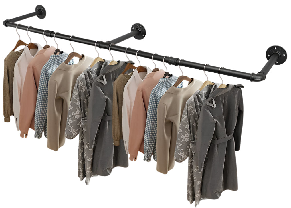 Buy Online Cast Iron Industrial Pipe Clothes Rack AU